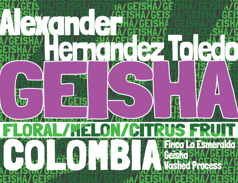 Colombia - Alexander Hernandez Toledo - Geisha - Washed Process