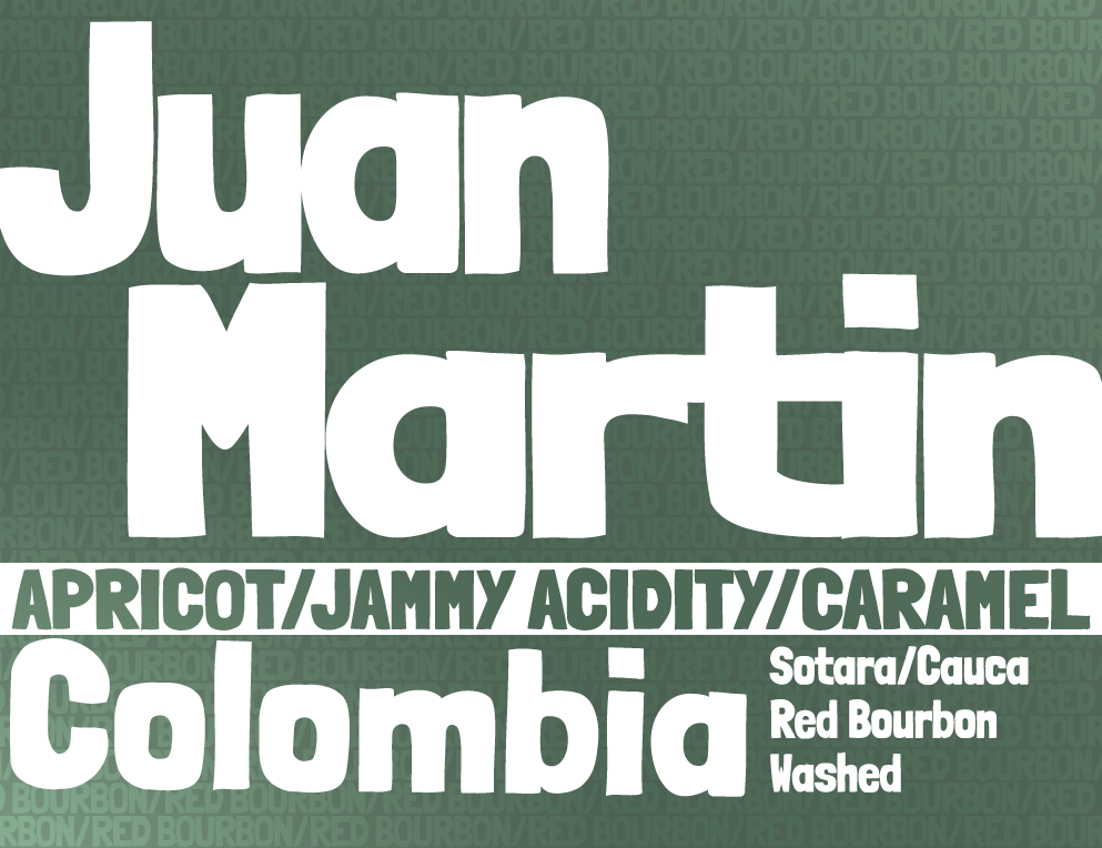 Colombia - Juan Martin - Red Bourbon - Washed Process