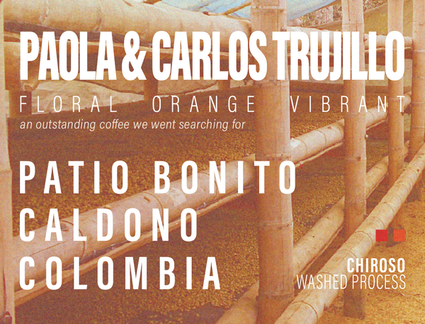Colombia - Paola & Carlos Trujillo - Finca Patio Bonito - Chiroso - Washed Process
