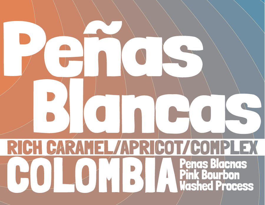 Colombia - Peñas Blancas - Pink Bourbon - Washed Process