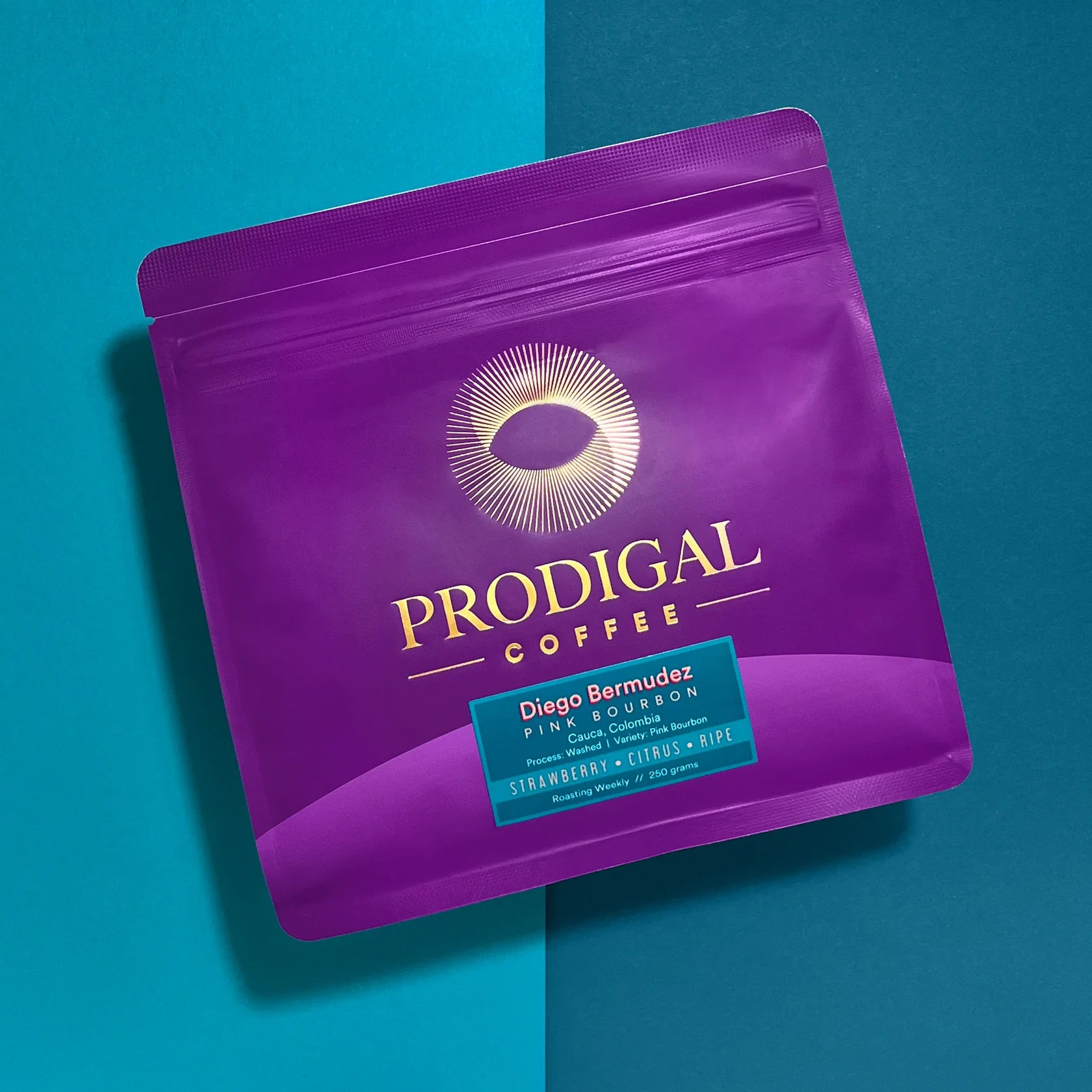 Prodigal Coffee - Colombia - Diego Bermudez - Pink Bourbon - Washed Process