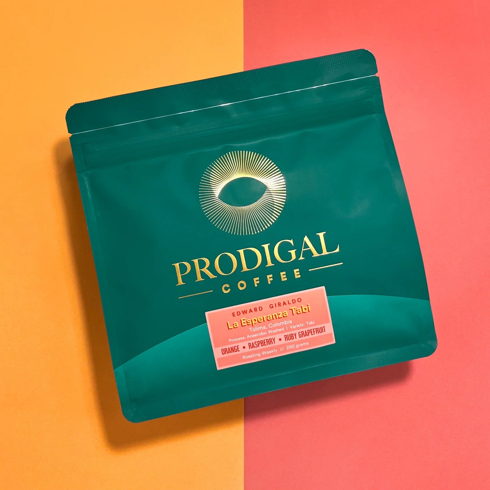 Prodigal Coffee - Colombia - Edward Giraldo - Tabi - Anaerobic Washed Process