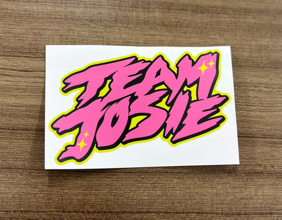 Team Josie Slap Stickers