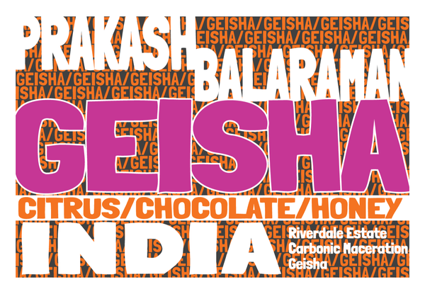 Geisha - India - Riverdale Estate - Carbonic Natural Process