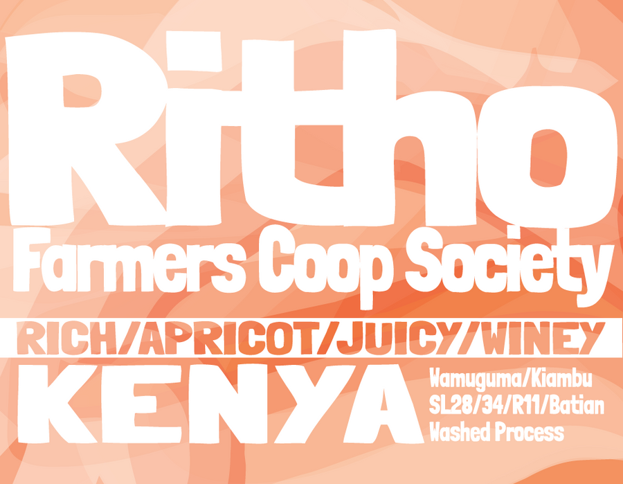 Kenya - Ritho Coffee Farmers Co-op - Wamuguma - PB - Washed Process