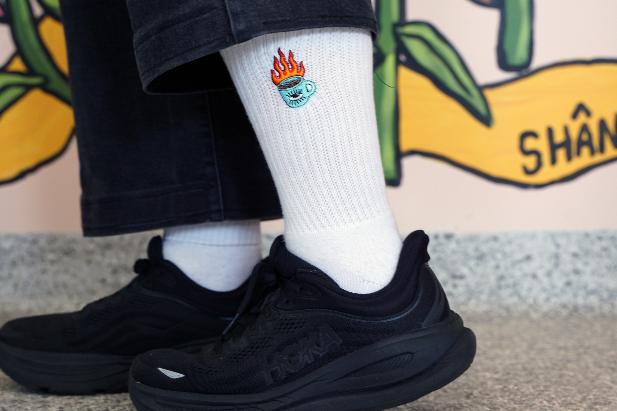 Socks - Shân Primrose - Flaming Cup