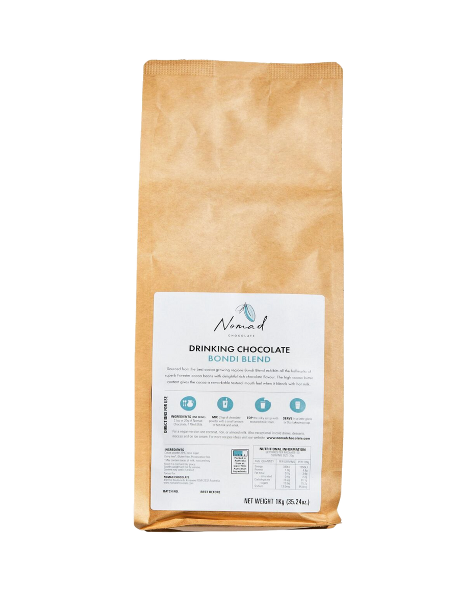 Hot chocolate powder - nomad 1kg